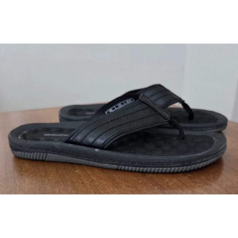 Men's Gotcha Monona Sandals Black Sz 11 Flip Flops‎ Summer Lake Beach